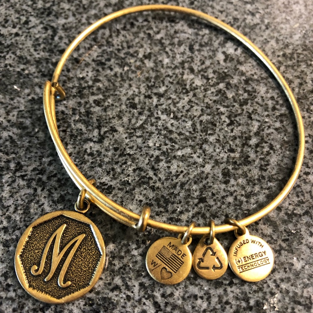 Alex and Ani “M” Bracelet